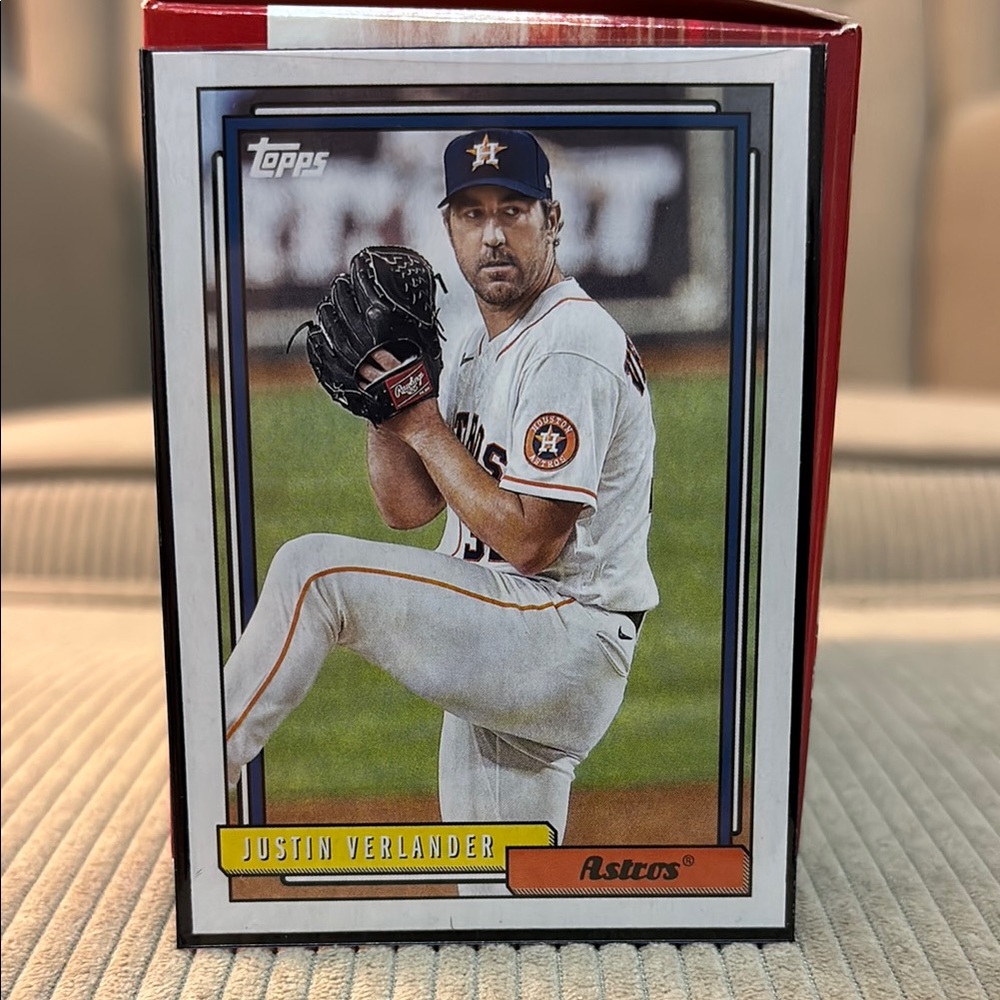 Topps Justin Verlander Baseball Card